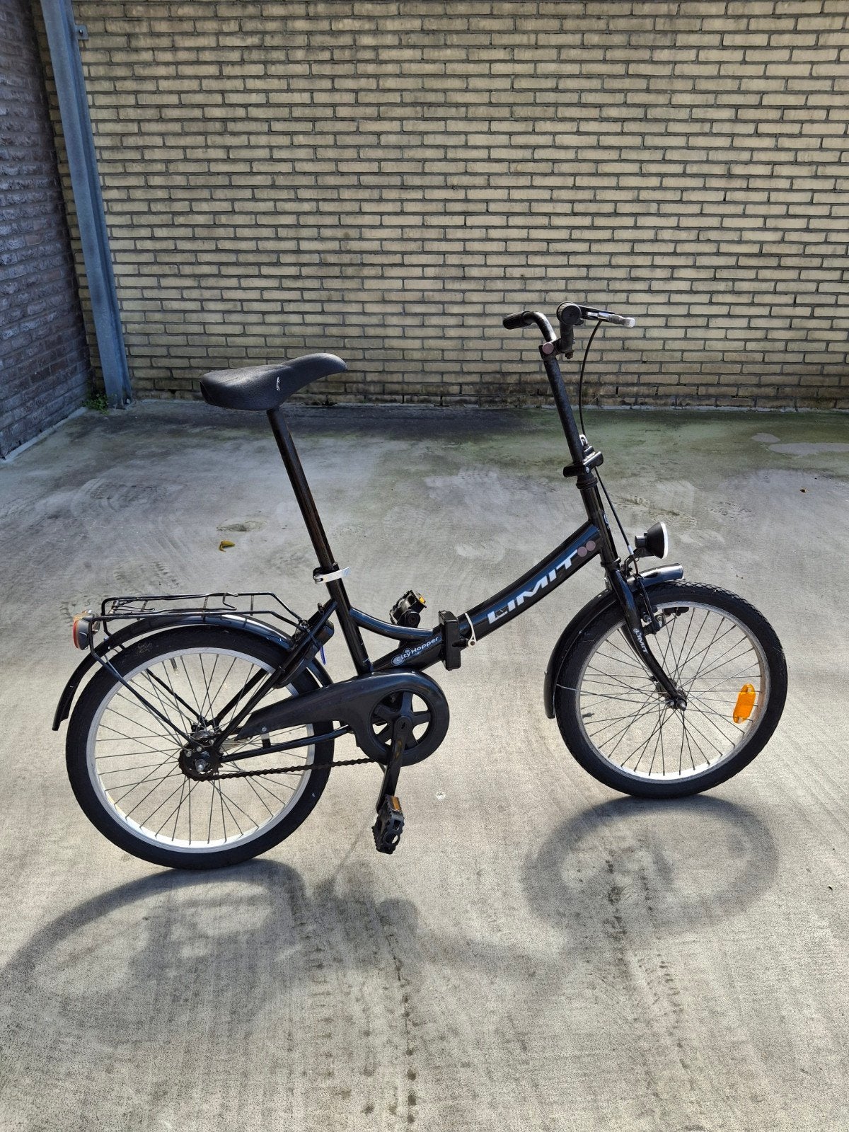 vouwfiets 20 inch met slot snel opvouwbaar, Fietsen en Brommers, Ophalen, Gebruikt, Totaal opvouwbaar, Terugtraprem