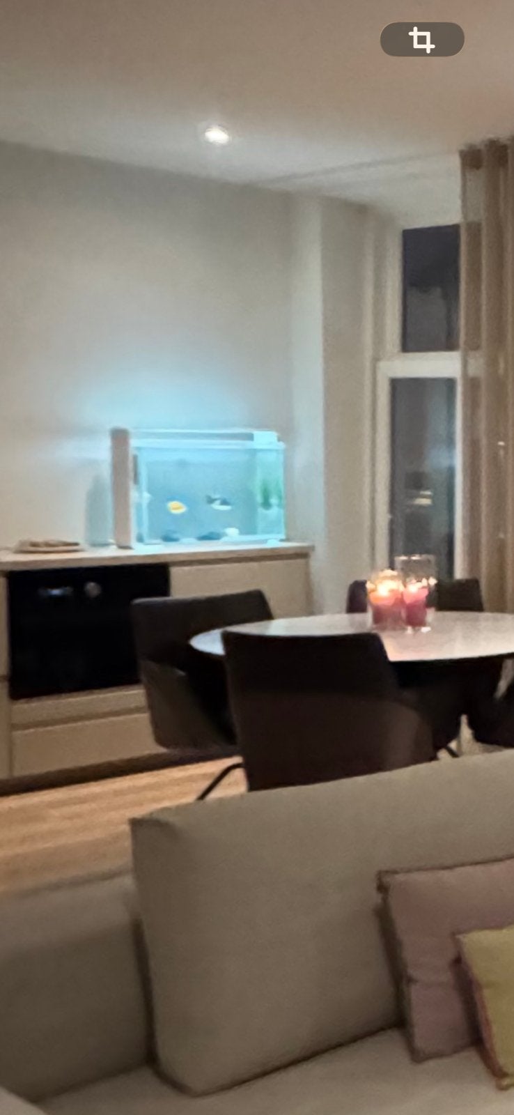 Superfish Aquarium Home 80 Led, Dieren en Toebehoren, Vissen | Aquaria en Toebehoren, Ophalen, Gebruikt, Inclusief deksel, Leeg aquarium