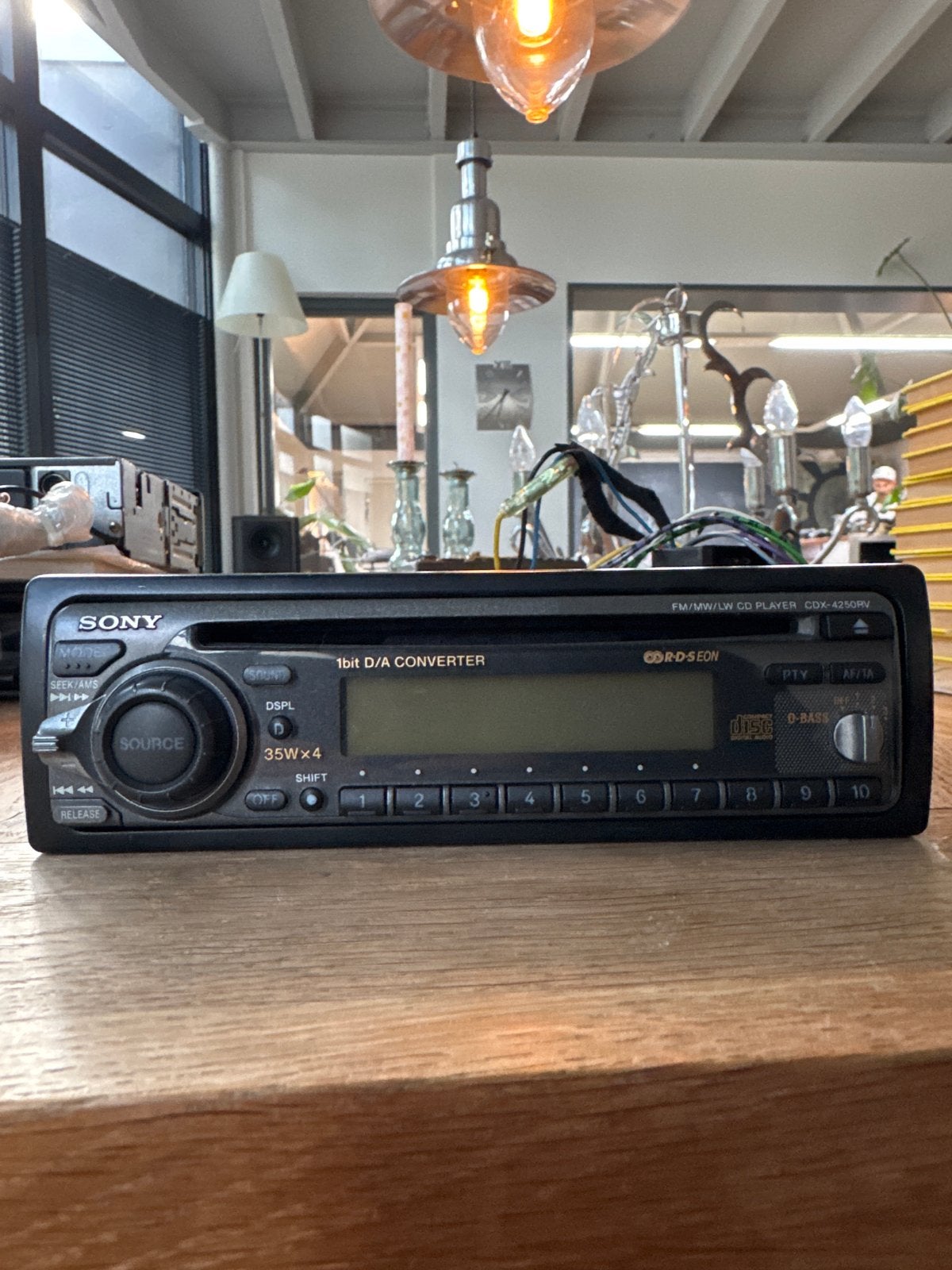 Sony CDX-4250RN Autoradio met CD-speler, Ophalen of Verzenden, Gebruikt