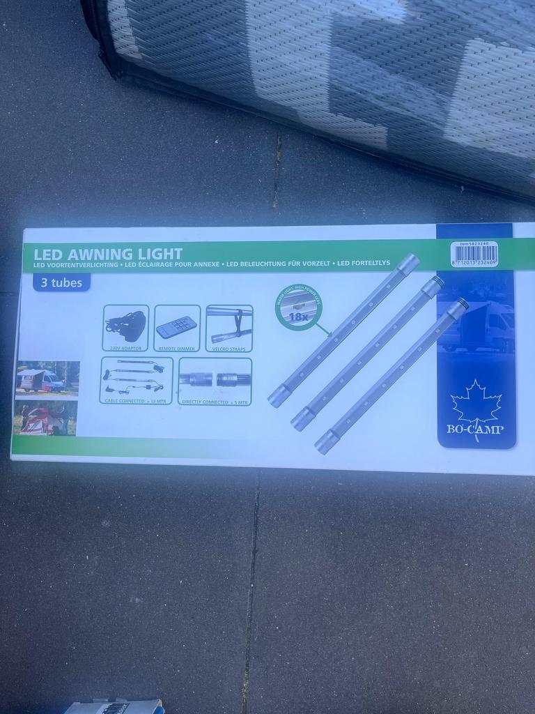 Bo-Camp tent LEDstrip, Caravans en Kamperen, Ophalen of Verzenden, Zo goed als nieuw