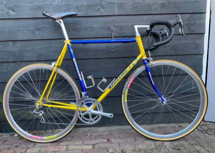 Gazelle Champion Mondial 60 ct Campagno Record afgemonteerd, Ophalen, Zo goed als nieuw, 57 tot 61 cm, Gazelle