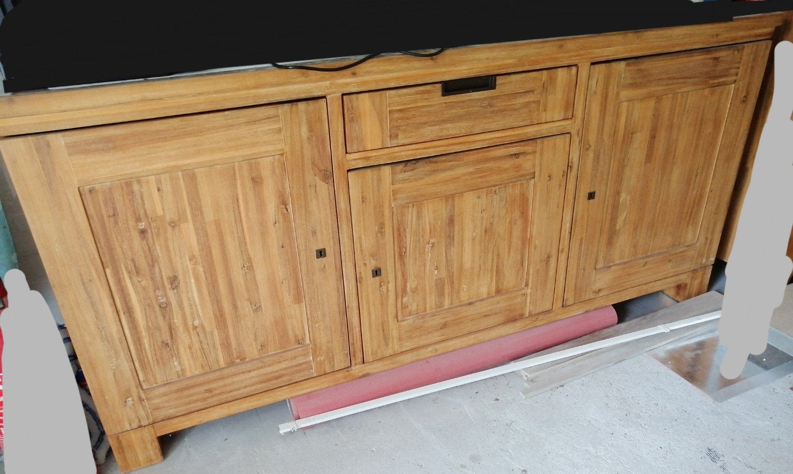Teakhouten meubels. (dressoir,salontafels,eettafel,pc-kast), Huis en Inrichting, Ophalen