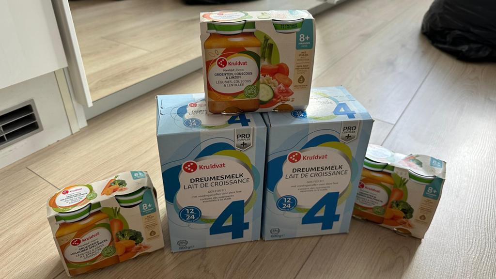 dreus melk en babyvoeding, Ophalen of Verzenden