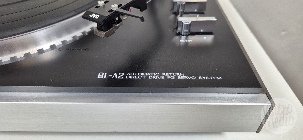 JVC QL-A2 Platenspeler | Direct-Drive | Quartz Lock, Ophalen of Verzenden, Refurbished, Platenspeler, Overige merken