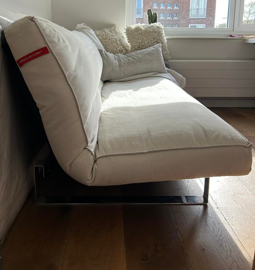 Innovation slaapbank, Ophalen, Gebruikt, Tweepersoons, 140 cm