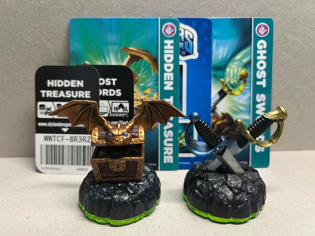 Skylanders Spyro's Adventure Hidden Treasure & Ghost Swords, Spelcomputers en Games, 1 speler, Ophalen of Verzenden, Zo goed als nieuw