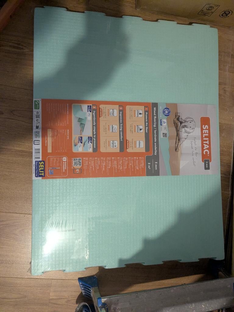 Ondervloer 5mm, Overige materialen, Nieuw, 5 tot 10 m², Vloerisolatie