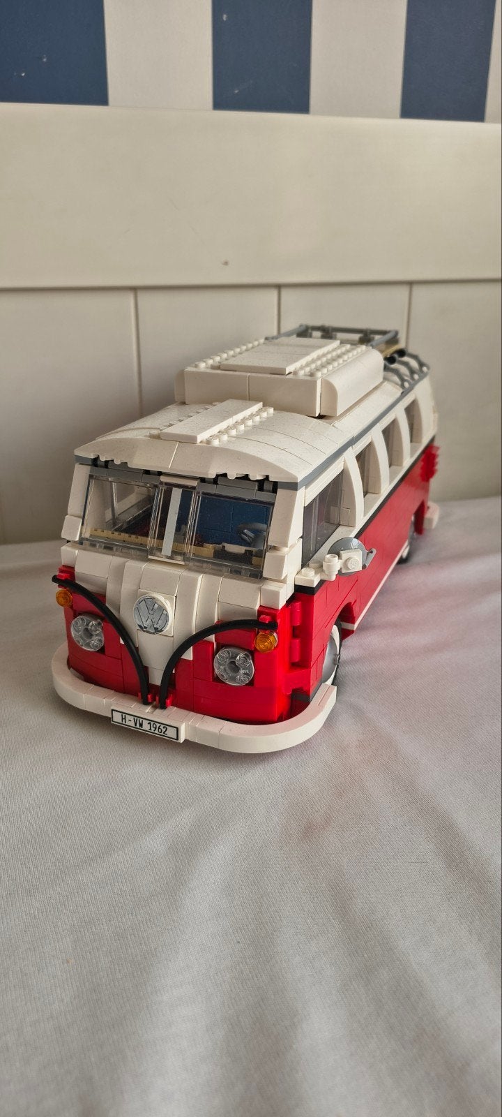 LEGO Volkswagen T1 Camper Van (10220), Ophalen of Verzenden, Zo goed als nieuw, Overige merken