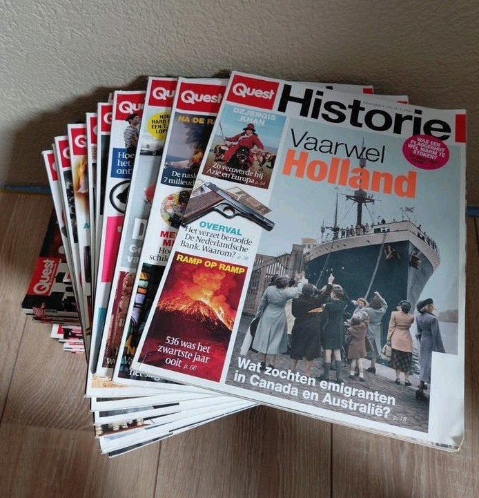 Quest Historie magazines (2010-2022), Ophalen, Gelezen, Overige typen