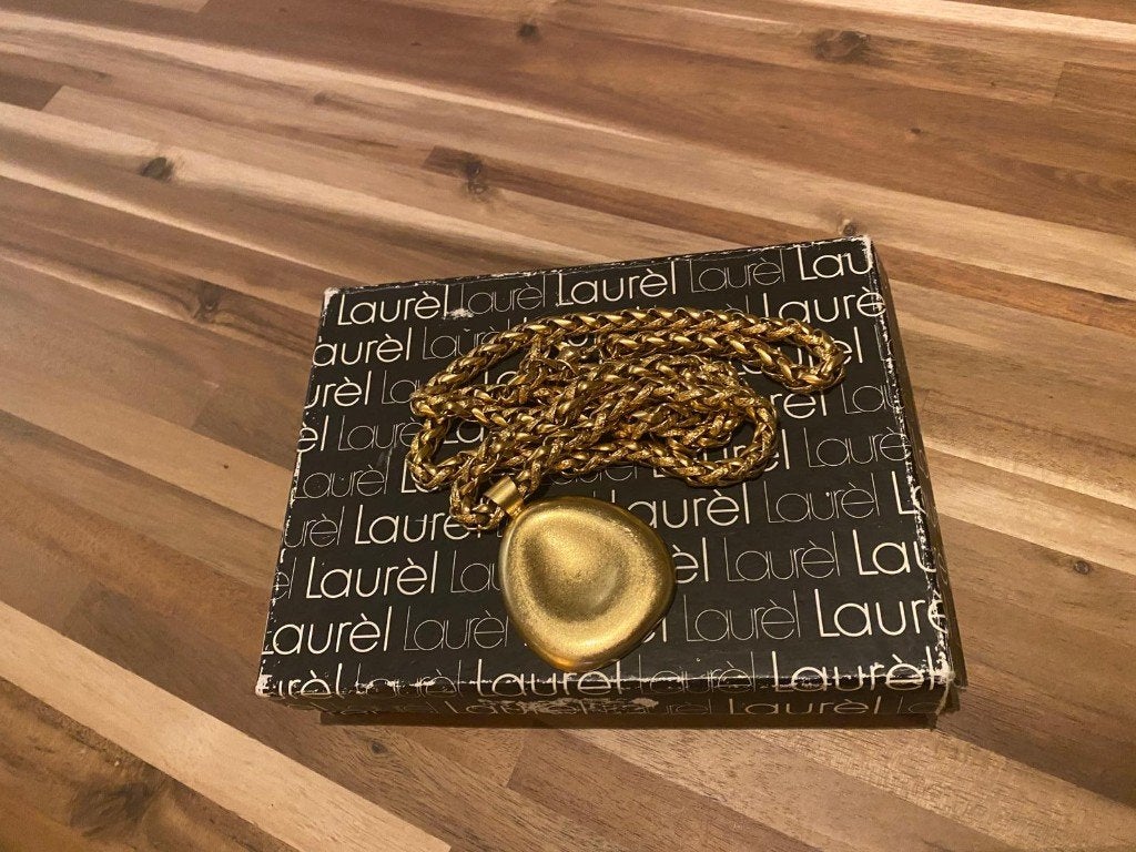 Laurèl ketting en heupketting, Ophalen of Verzenden, Gebruikt, Goud, Overige materialen