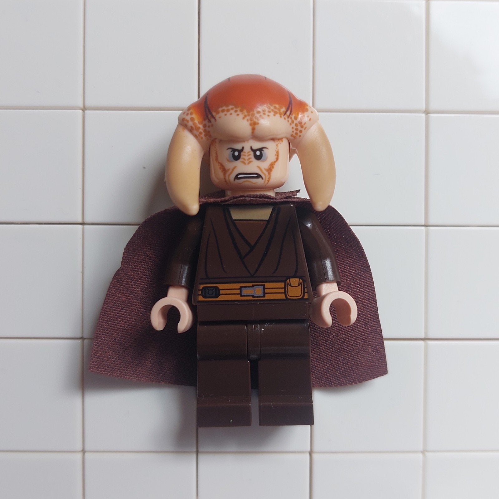 LEGO Star Wars Minifig - Jedi Saesee Tiin - sw0420, Ophalen of Verzenden, Zo goed als nieuw