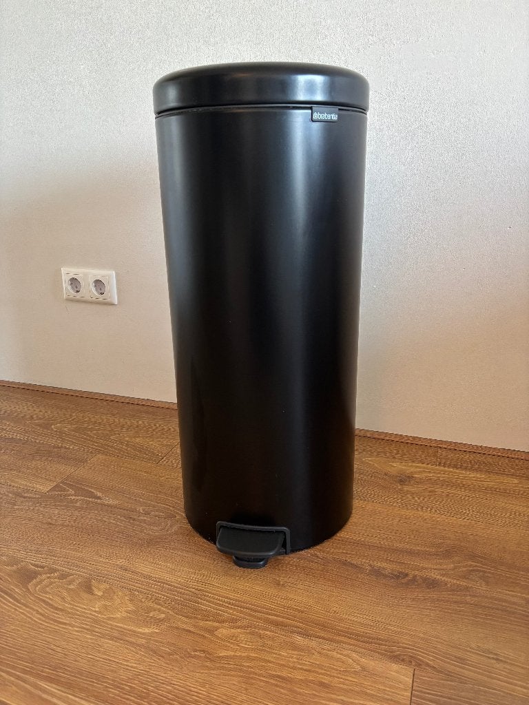 Brabantia Prullenbak, Ophalen, 50 – 75, Met pedaal, Zo goed als nieuw
