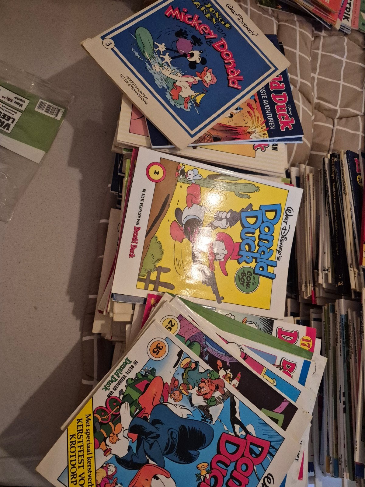 heel veel donald duck strips, Ophalen, Gelezen