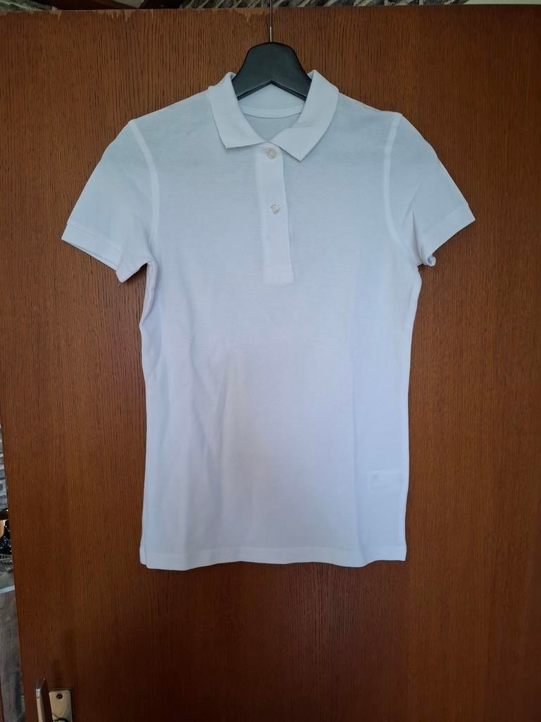 Dames polo wit maat XS, Wit, Nieuw, Ophalen of Verzenden, Korte mouw