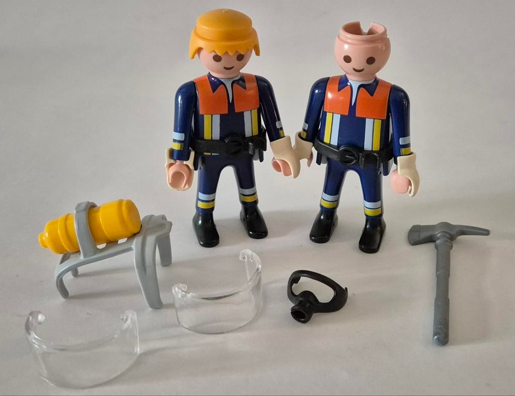 Brandweer Duopack - Playmobil 4914, Ophalen of Verzenden, Gebruikt