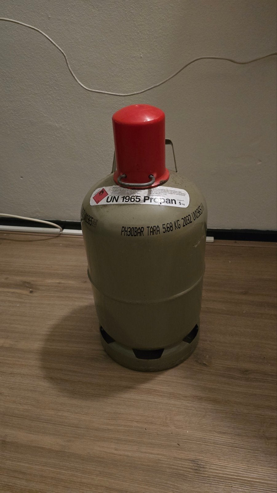 Nieuwe 5kg gasfles, geheel vol, Ophalen, Nieuw