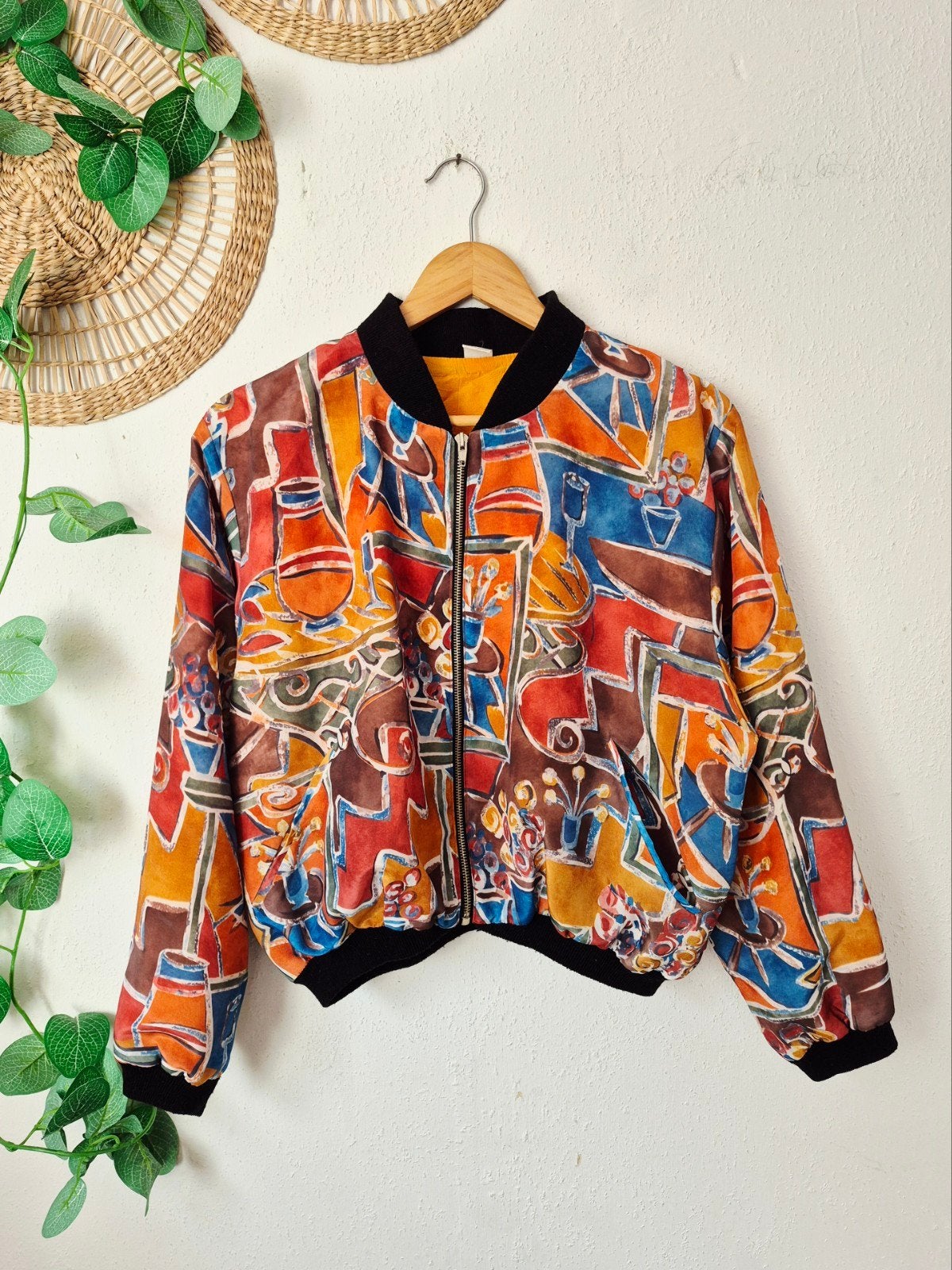 Vintage bomberjack/windbreaker S-XL, Verzenden, Maat 46/48 (XL) of groter, Zo goed als nieuw, Vintage
