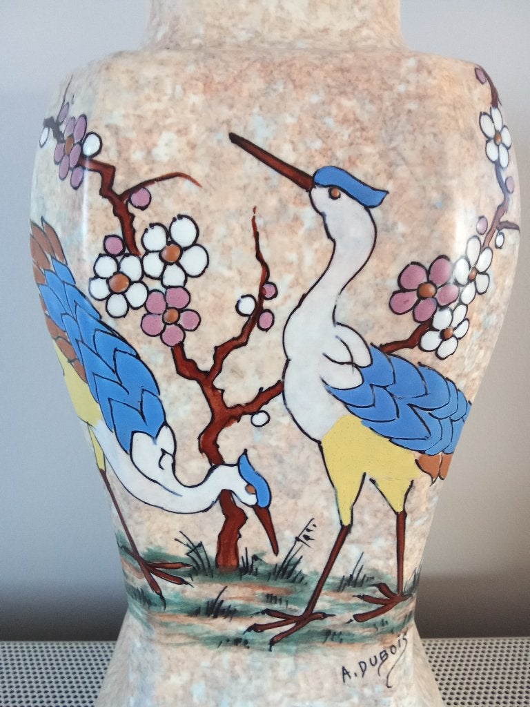 Vaas A. Dubois 32cm hoog, 32 cm, Ophalen of Verzenden, Zo goed als nieuw, Steen/keramiek