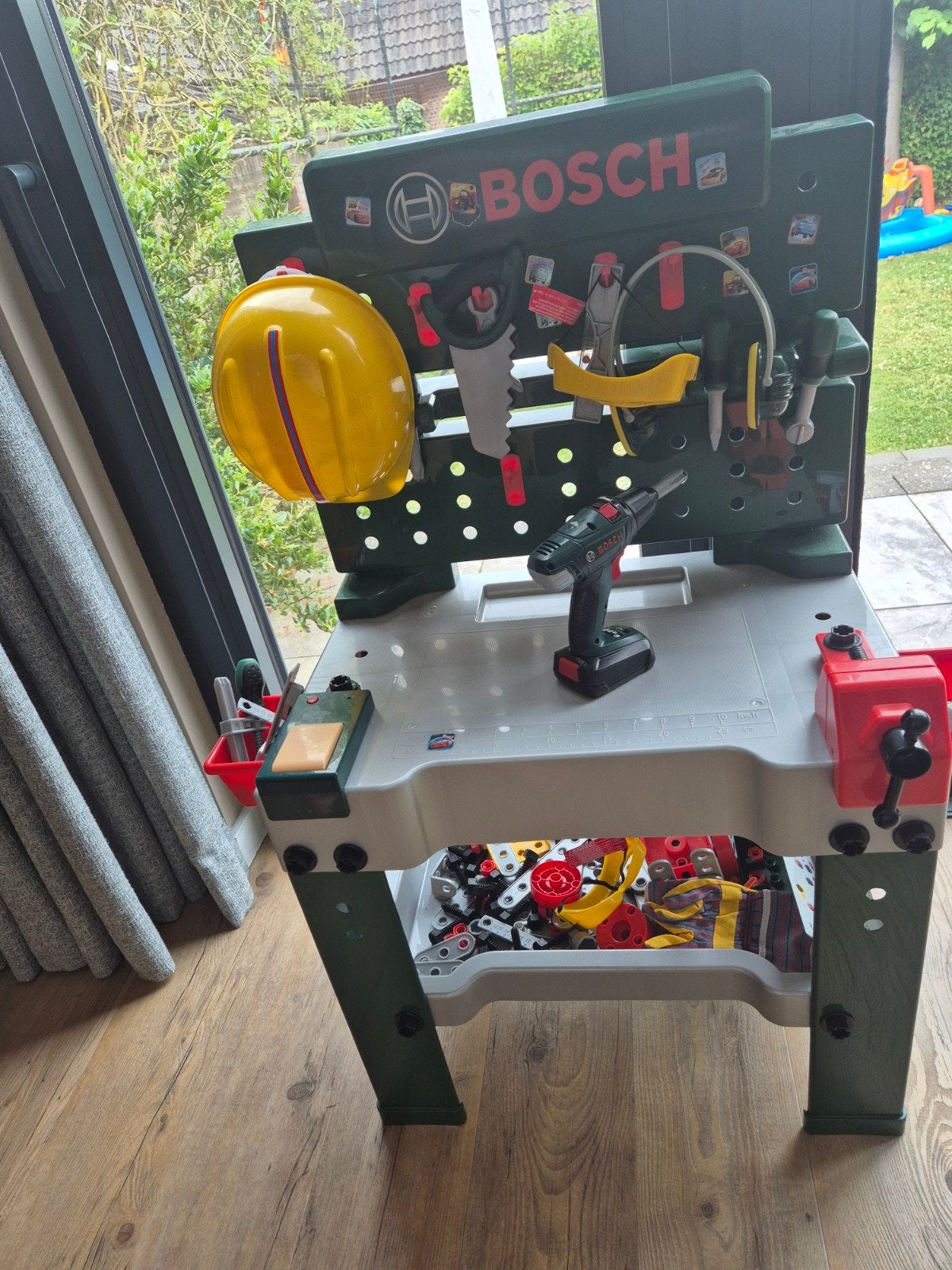 Bosch Werkbank met Boormachine en Accessoires, Ophalen, Gebruikt, Bouwen