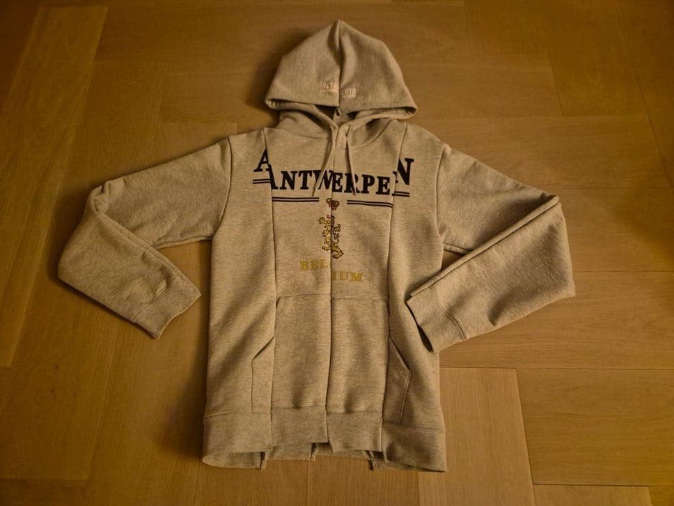 Vetements Antwerpen Hoodie Grijs Maat S, Ophalen of Verzenden, Zo goed als nieuw, Vetements