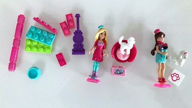 Barbie minifiguren Megabloks, Ophalen of Verzenden, Zo goed als nieuw, Barbie