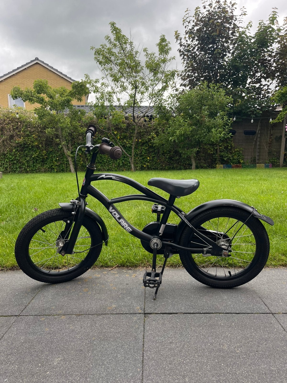 Stoere jongensfiets 16 inch, Fietsen en Brommers, Fietsen | Kinderfietsjes, Ophalen, Gebruikt, 16 tot 20 inch