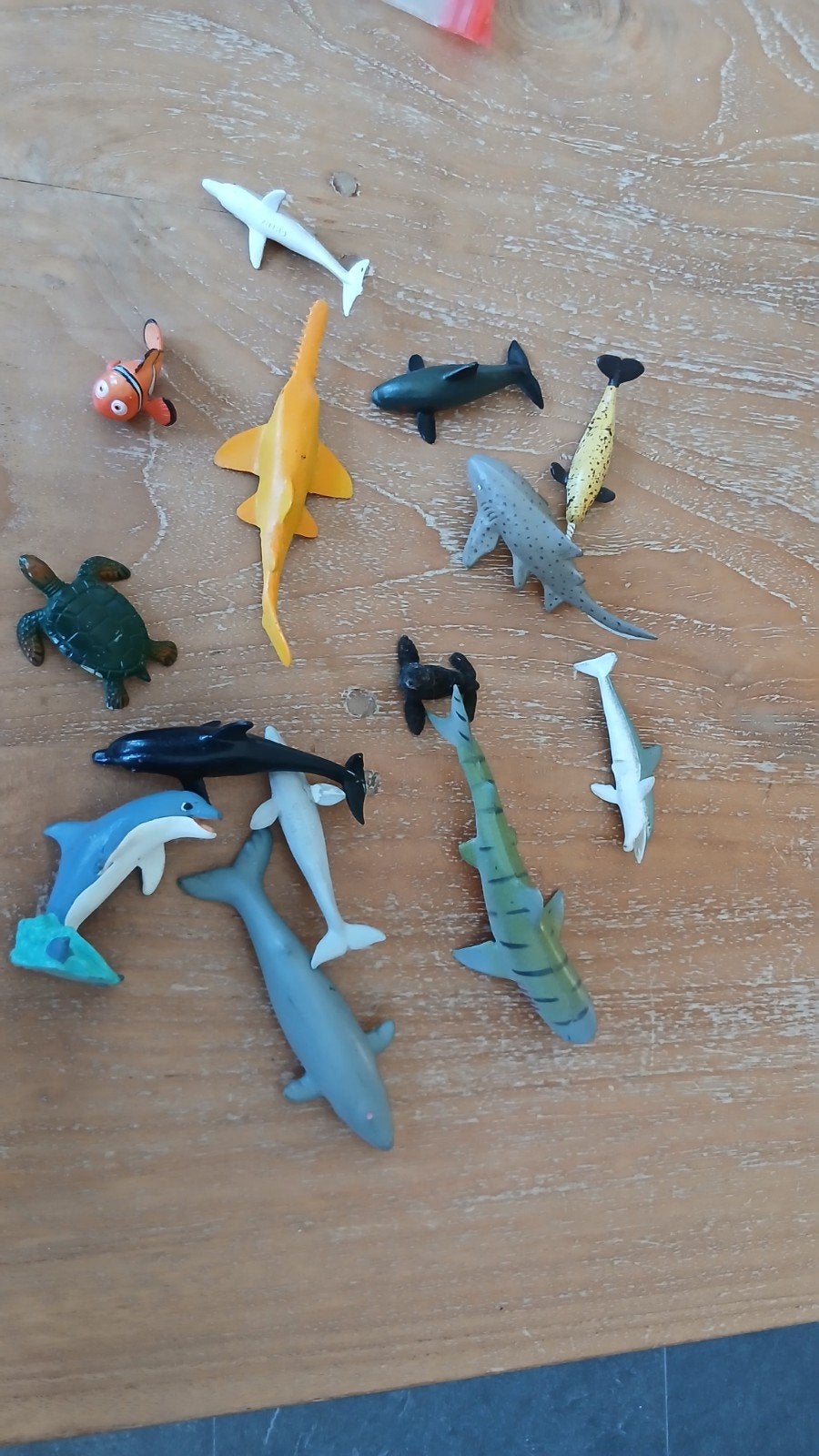 Verzameling zeedieren, dierfiguren geen Schleich, Verzamelen, Dierenverzamelingen, Verzenden, Gebruikt, Overige soorten, Beeldje of Figuurtje