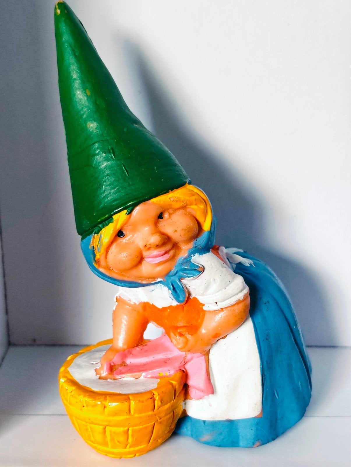 David de kabouter figuurtje Lisa doet de was, Verzamelen, Ophalen of Verzenden, Gebruikt