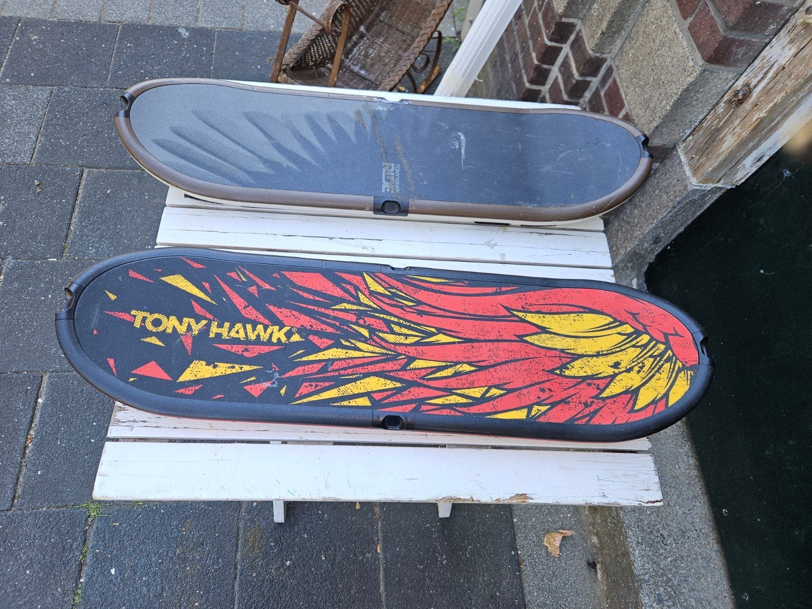 Tony Hawk Ride Skateboard Controllers voor Wii - 2 stuks, Ophalen of Verzenden, Gebruikt, Met 2 controllers, Met Balance Board