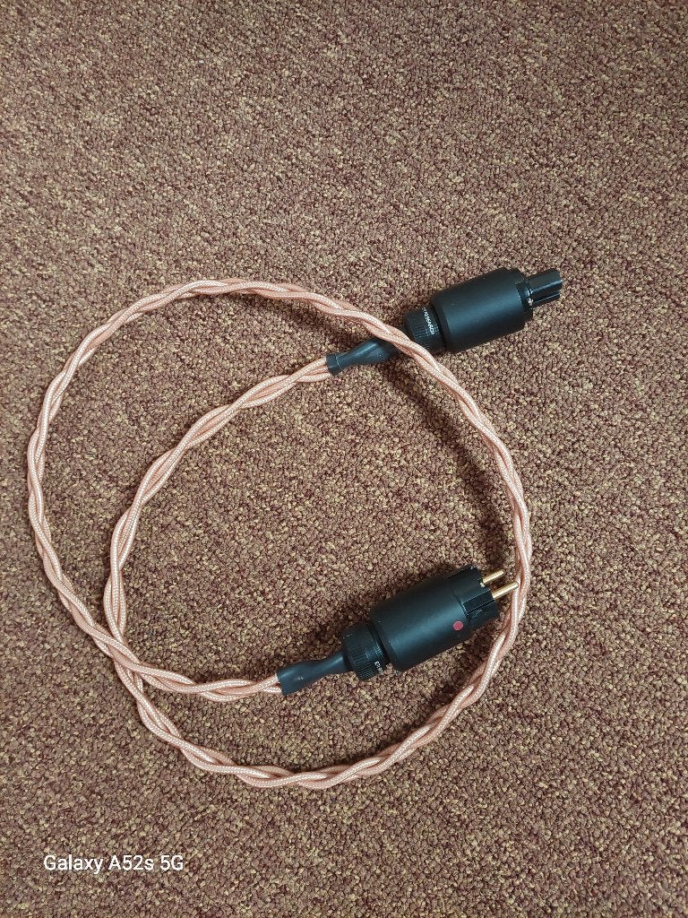 Powercord JohnvanGent  Magic Link (plus ETI connectors)150cm, Ophalen of Verzenden, Zo goed als nieuw, Minder dan 2 meter, Overige kabels