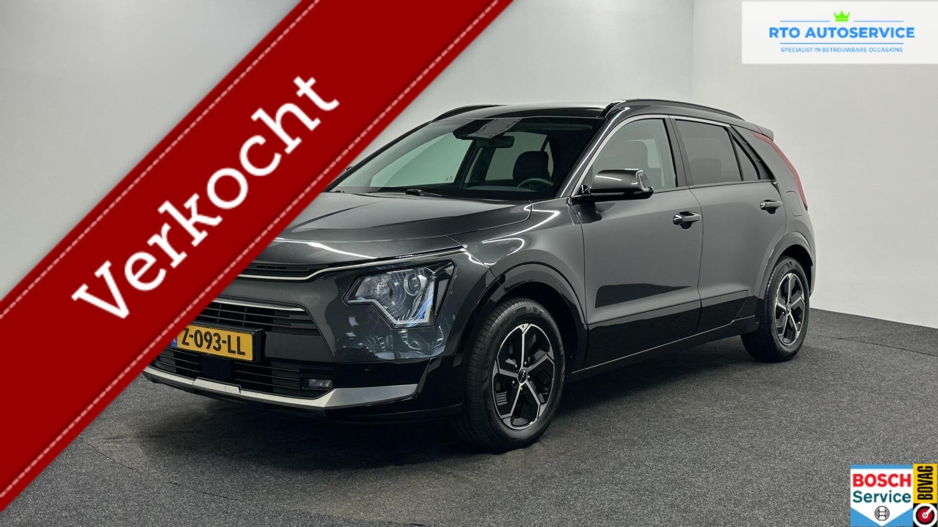 Kia Niro 1.6 GDi Hybrid DynamicLine CAMERA CARPLAY NAVI LM E, Auto's, 1374 kg, Automatische klimaatregeling, Gebruikt, Euro 6