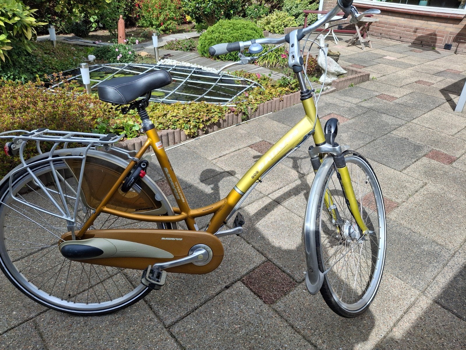 Batavus Crescendo Damesfiets - Comfortabel en Betrouwbaar, Velgrem, Versnellingen, Batavus, Ophalen of Verzenden