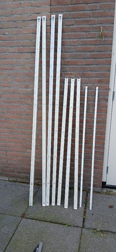 IKEA Algot opbergsysteem, Ophalen, Gebruikt