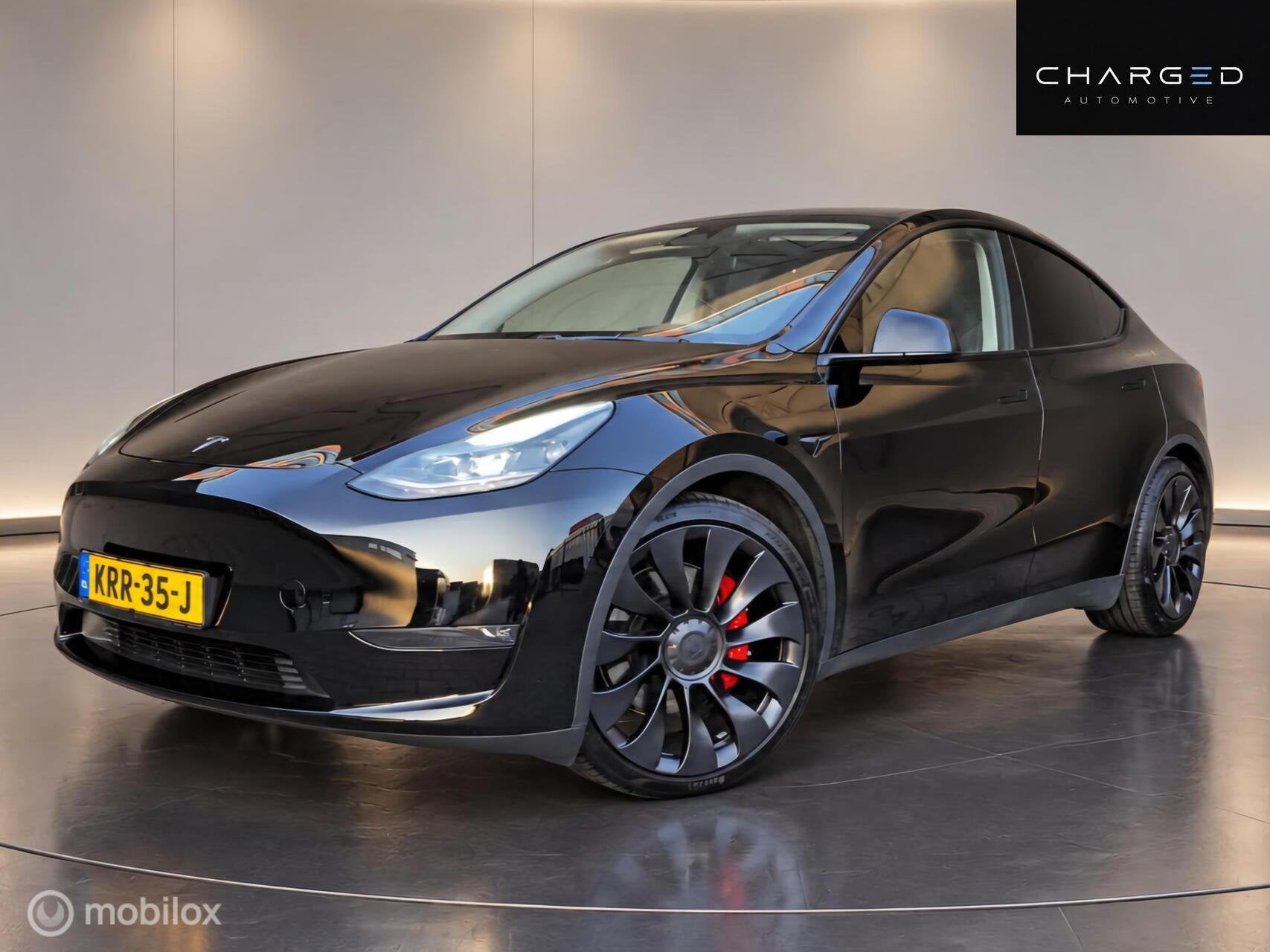 Tesla Model Y Performance AWD 75 kWh Autopilot €33.057 exB, Auto's, Automaat, Dealer onderhouden, 514 km, Gebruikt