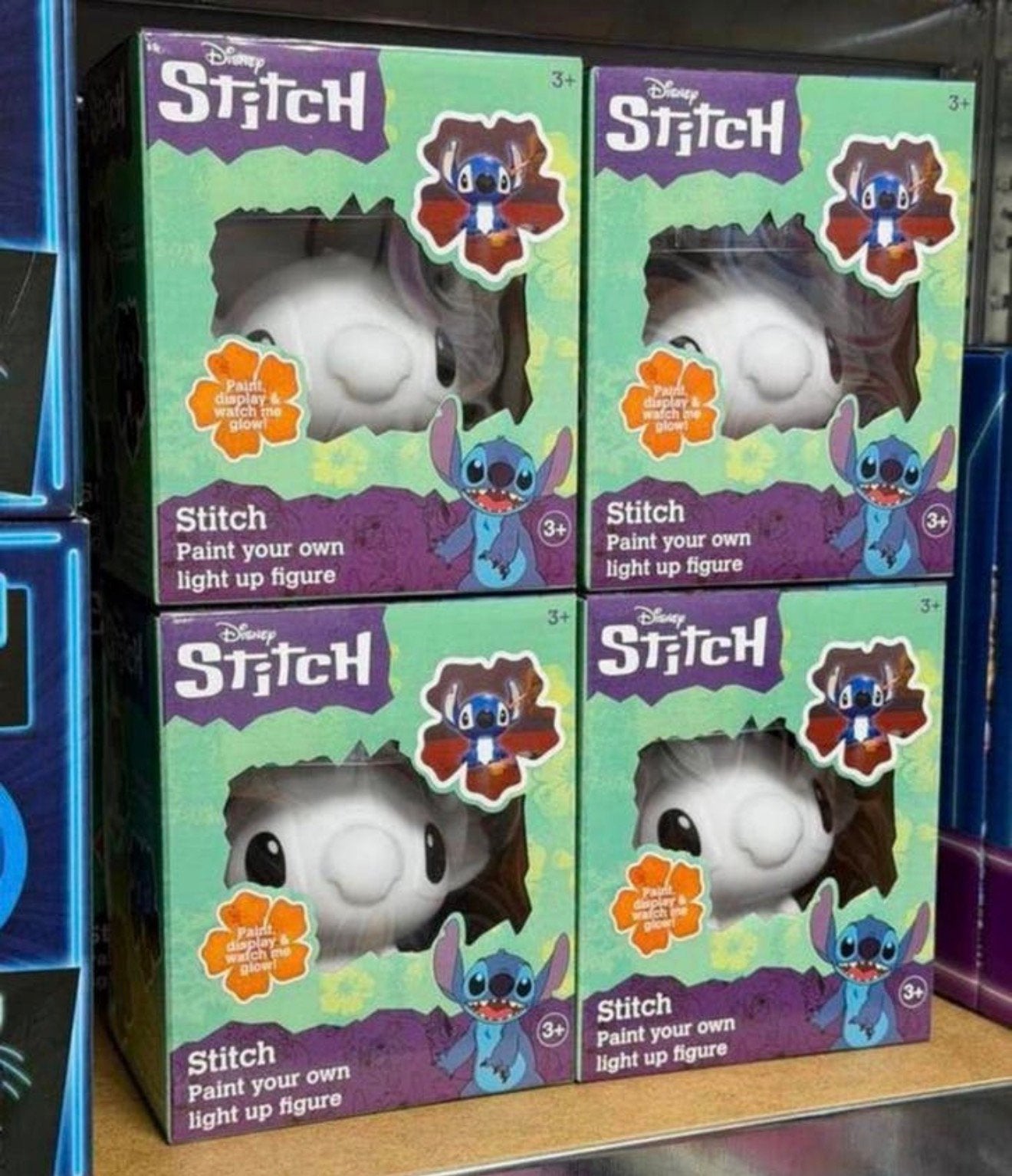 Disney - Stitch Schilder je eigen Lampje lamp schilderen set, Kinderen en Baby's, Speelgoed | Educatief en Creatief, Nieuw, Ophalen of Verzenden