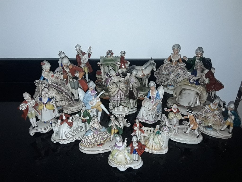 Antieke collectie barok grafenthal beelden, Antiek en Kunst, Verzenden