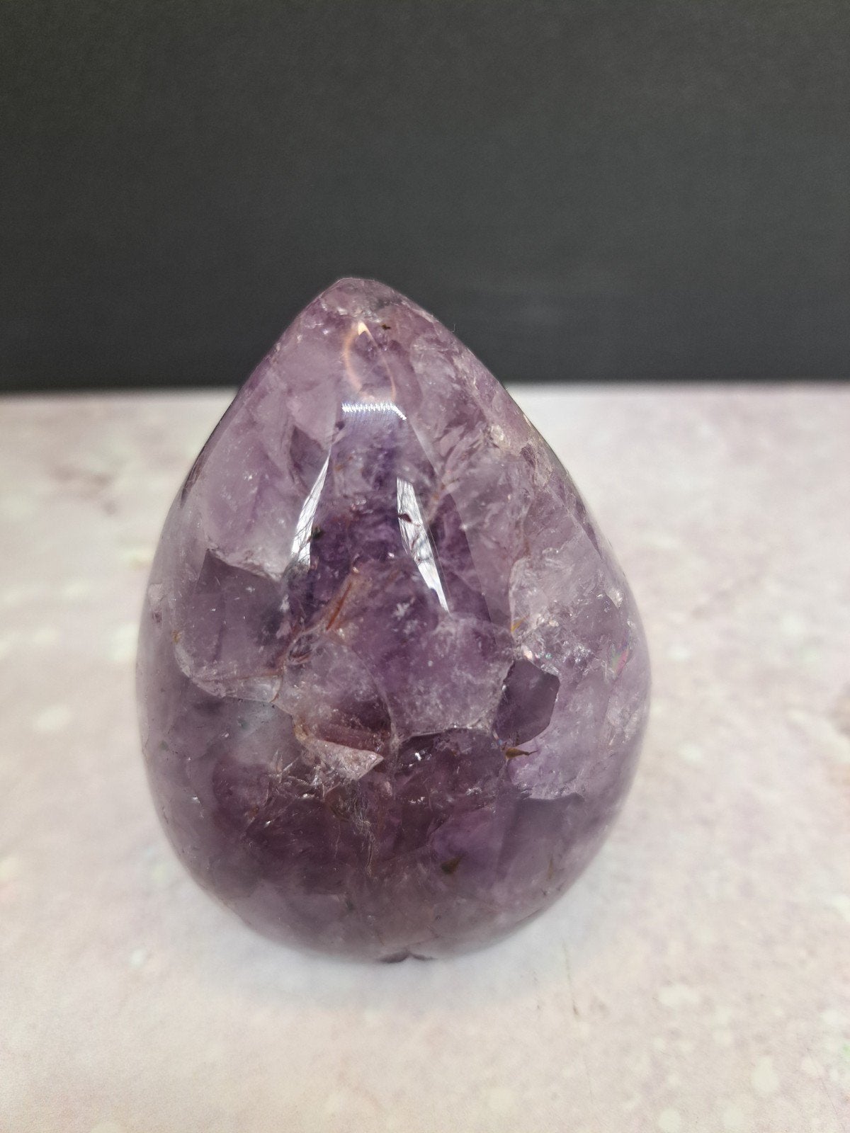 Amethist druppel, Ophalen of Verzenden, Mineraal