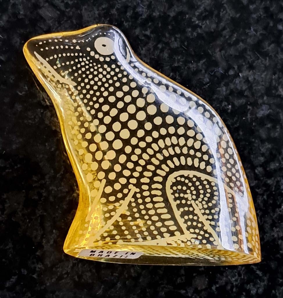 Abraham Palatnik Lucite kikker, Antiek en Kunst, Ophalen of Verzenden