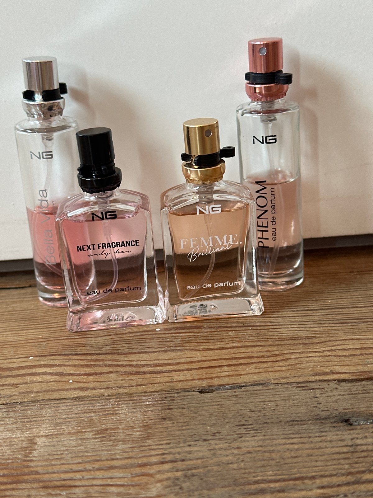 NG Parfums Dames Geuren Set - 4 Stuks, Ophalen of Verzenden, Zo goed als nieuw