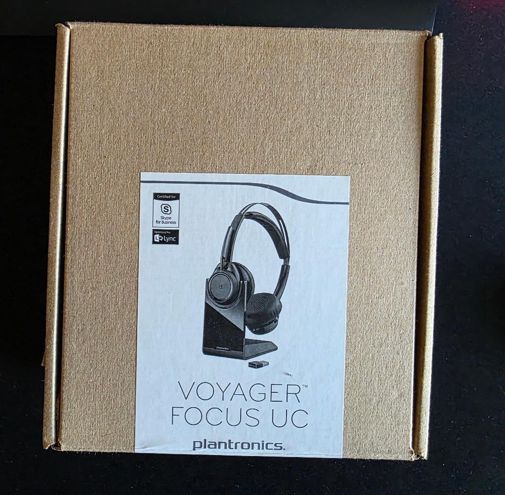 Voyager Focus UC/ B825-M, Computers en Software, Headsets, Nieuw, On-ear, Draadloos, Ophalen of Verzenden