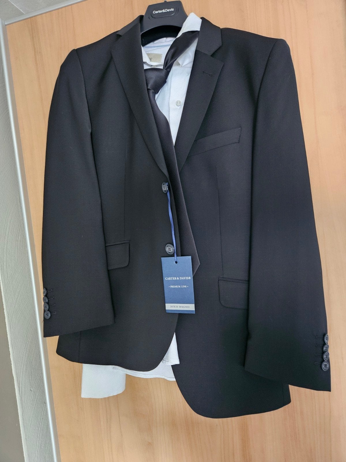 Carter en Davis compleet pak, Kleding | Heren, Carter & Davis, Zwart, Nieuw, Ophalen of Verzenden
