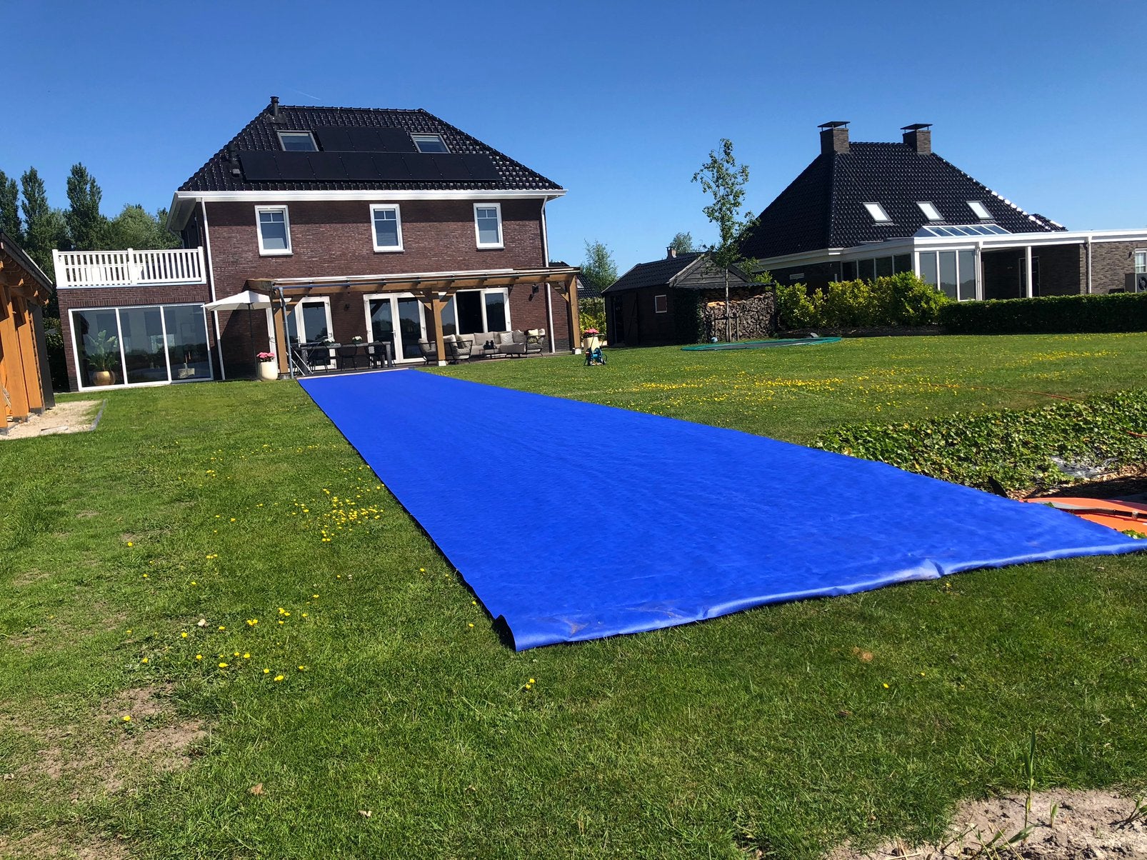Damp open folie; 23,30 x 3 meter NIEUW!!, Doe-het-zelf en Verbouw, Ophalen of Verzenden, Nieuw, 15 m² of meer, Folie