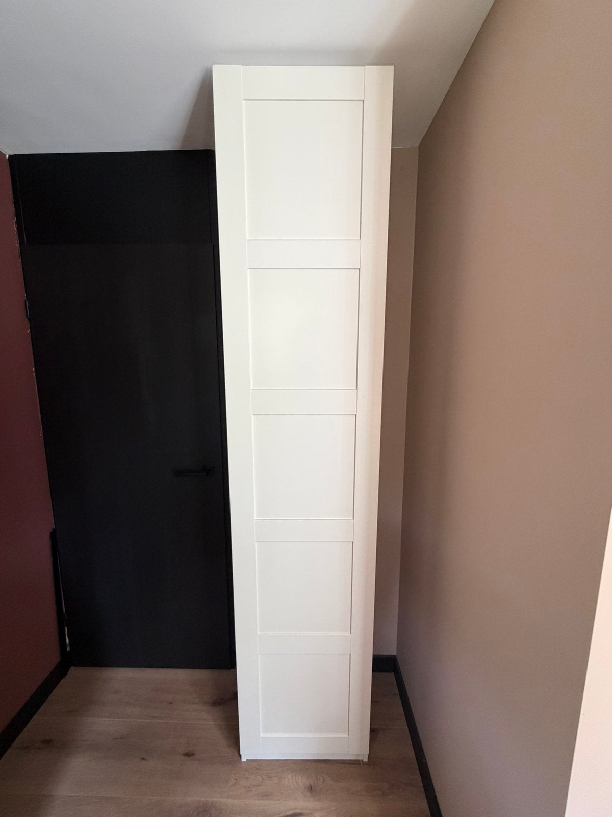 Ikea Pax Kast 50cm met Bergsbo deur en 4 lades - 50x58x236cm, Ophalen, 200 cm of meer, 50 tot 100 cm, Zo goed als nieuw
