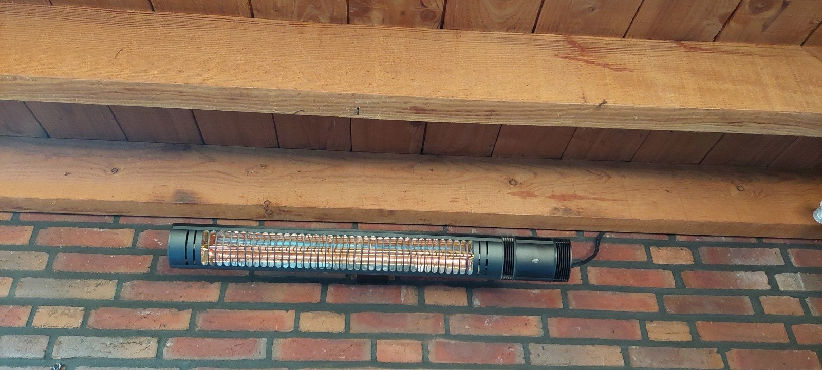 infrarood terras verwarmer, Tuin en Terras, Ophalen, Zo goed als nieuw