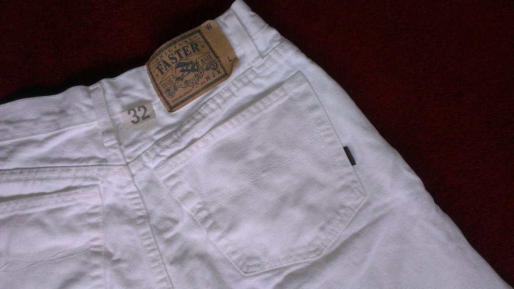 Trendy Original Faster jeans bermuda (wit), jeansmaat 32  , Wit, Overige maten, Ophalen of Verzenden, Zo goed als nieuw