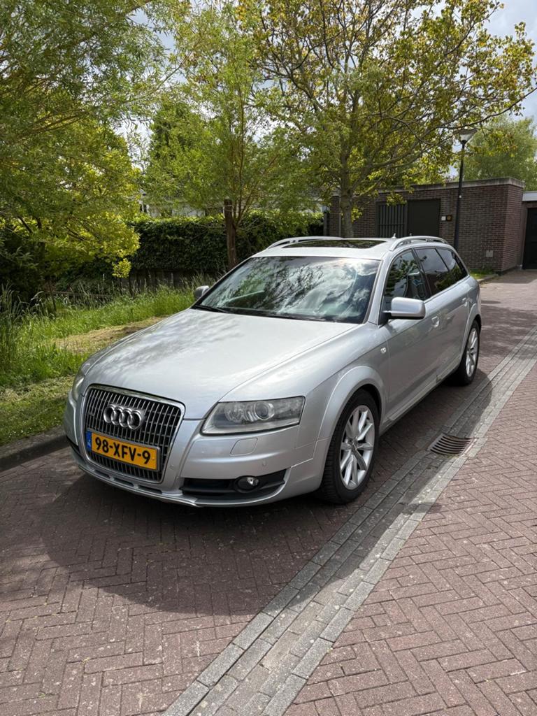 Audi A6 3.0 TDI Avant Quattro 171KW AUT 2007 Grijs, Auto's, Automaat, 232 pk, Stationwagon, Diesel