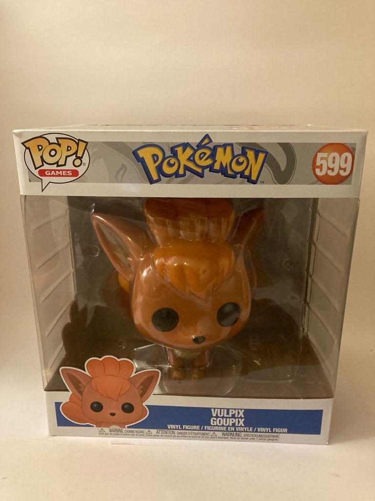 NEW Funko Pop Pokemon vulpix nr. 599 Jumbo size, Ophalen of Verzenden, Nieuw