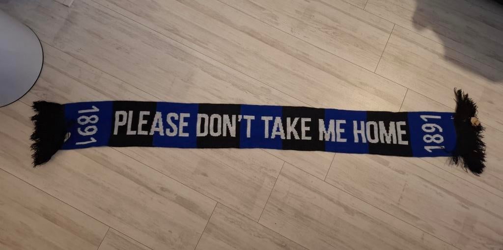 Club Brugge sjaal, Ophalen of Verzenden, Zo goed als nieuw, Buitenlandse clubs, Vaantje of Sjaal