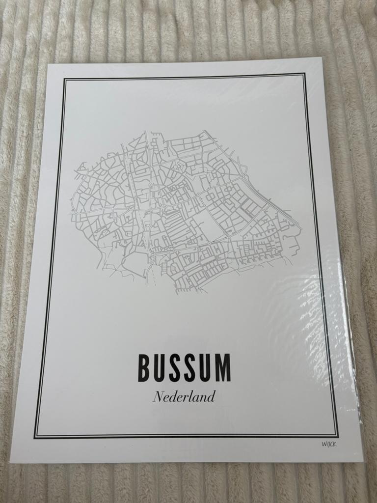 Wijck Bussum, Verzenden, Nieuw, Minder dan 50 cm, Foto of Poster