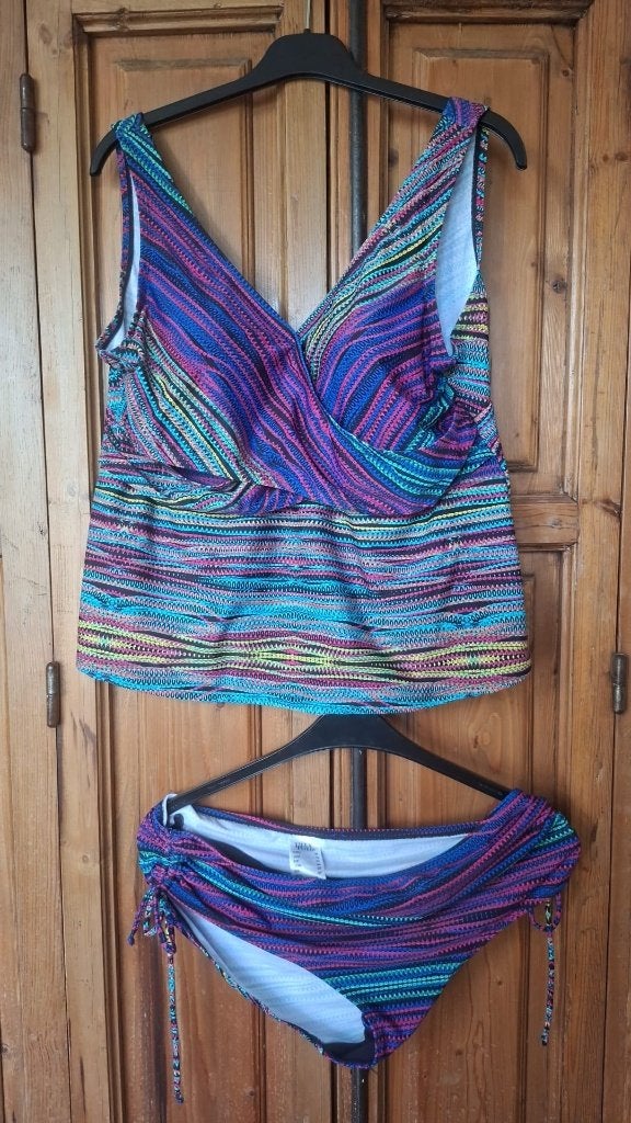 tankini 48 Ulla Popken en bikini 44 Brunotti en Hema, Verzenden, Nieuw, Overige kleuren, Badpak